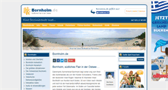 Desktop Screenshot of bornholm.de