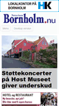 Mobile Screenshot of bornholm.nu
