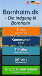 Mobile Screenshot of bornholm.dk